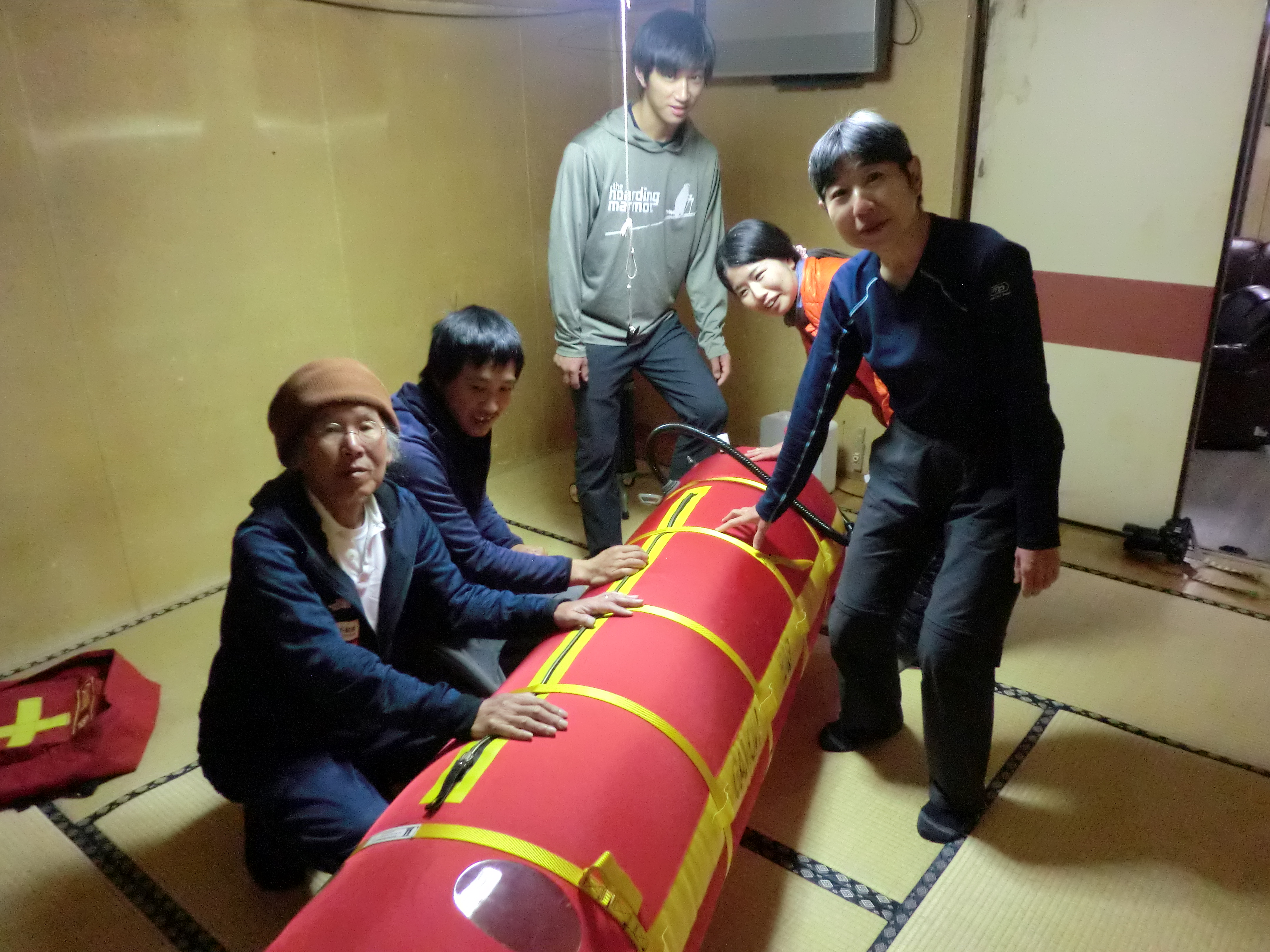 ガモウバック体験